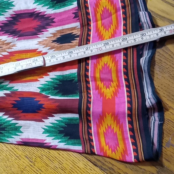 ALICE + OLIVIA Womens 2 Dress Used Preowned Casual Multicolor SMOCKED V NECK yy - Picture 7 of 13